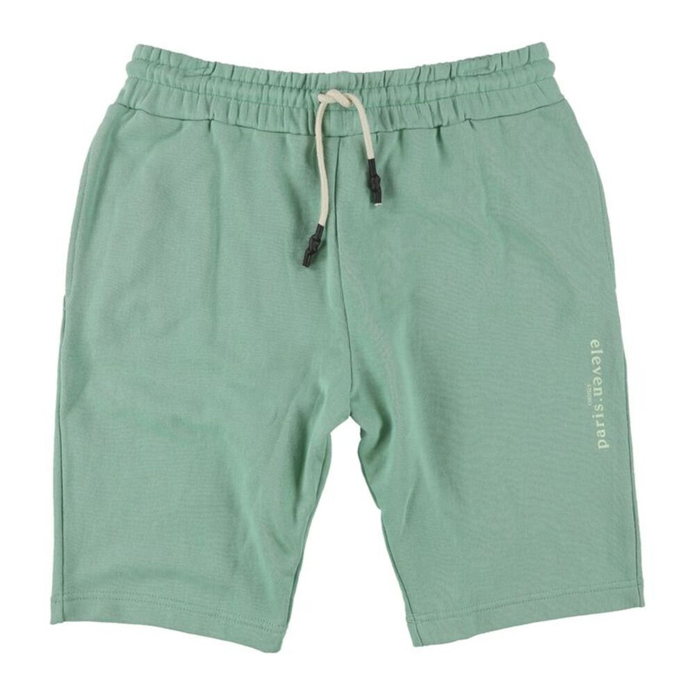 Elevenparis Mens Drawstring Jogger Casual Walking Shorts, Green, L, DM
